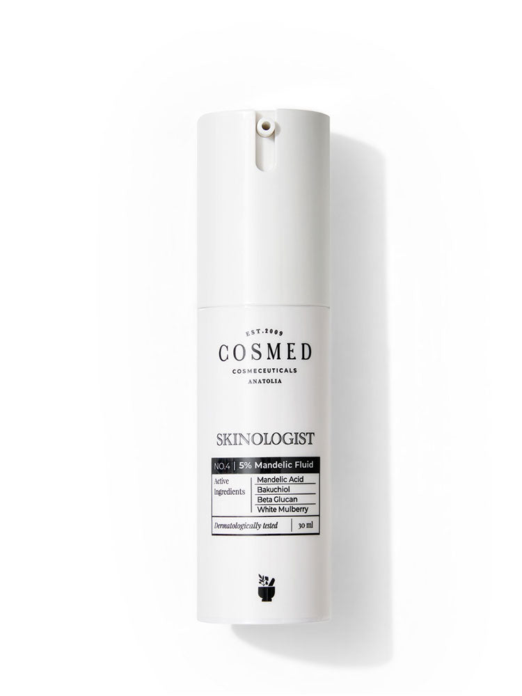 5% Mandelic Fluid - Exfoliating Cream Gel with Mandelic Acid, Bakuchiol, Beta Glucan